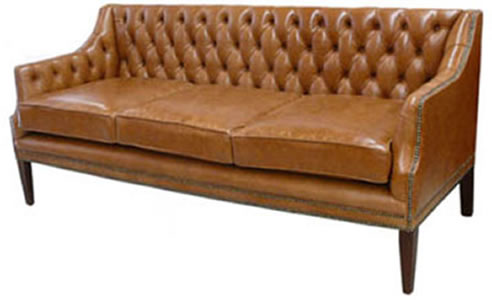 Officer 3 Seater Chesterfield Sofa