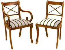 Cross Stick Dining Chairs