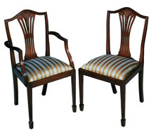 Wheatear High Back Dining Chairs