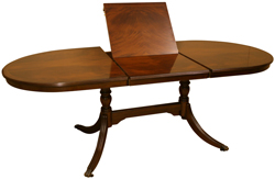 reproduction flip top dining tables mahogany yew