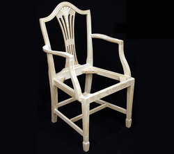 Wheatear High Back Carver Chair Frame