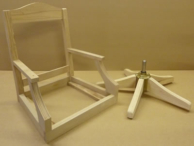 Mini Gainsborough Desk Chair Frame