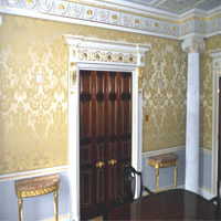 Fabric upholstered walls