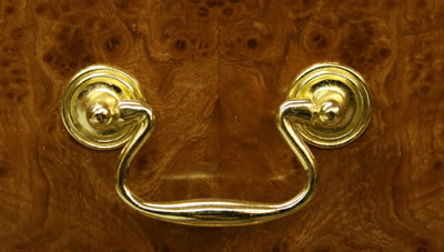 Brass Swan Handle