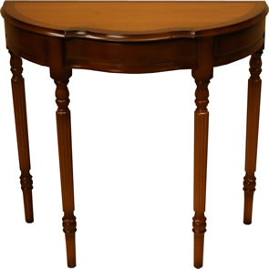 Serpentine Hall Table