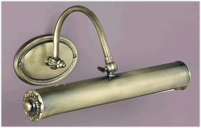 Light Bronze Picture Wall Light