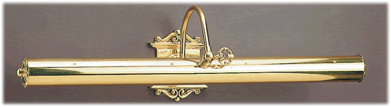 Large Brass Picture Light