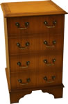 Reproduction Hifi Cabinets in Yew and Mahogany