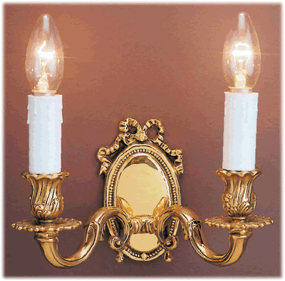 Brass Candle Stick Wall Lights