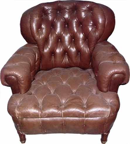 Chair in need of re-upholstery