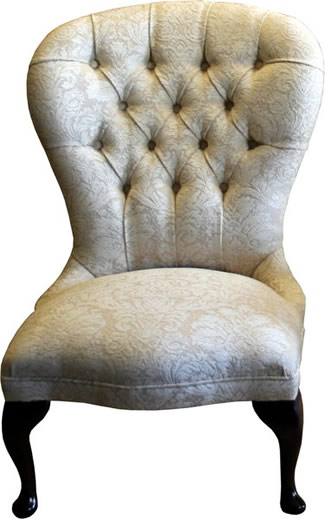 Princess Bedroom Chair without arms
