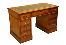 secretary mahogany yew desk