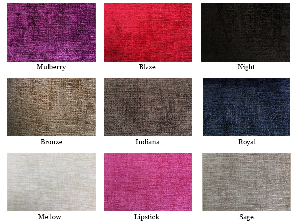 Dining Chair Choice of Seat Fabric