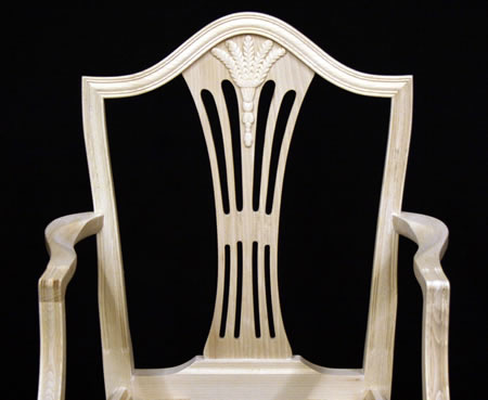 Wheatear High Back Dining Chair Back