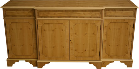4 Door Break front Sideboard